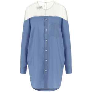 Mm6 Maison Margiela Tulle Insert Shirt