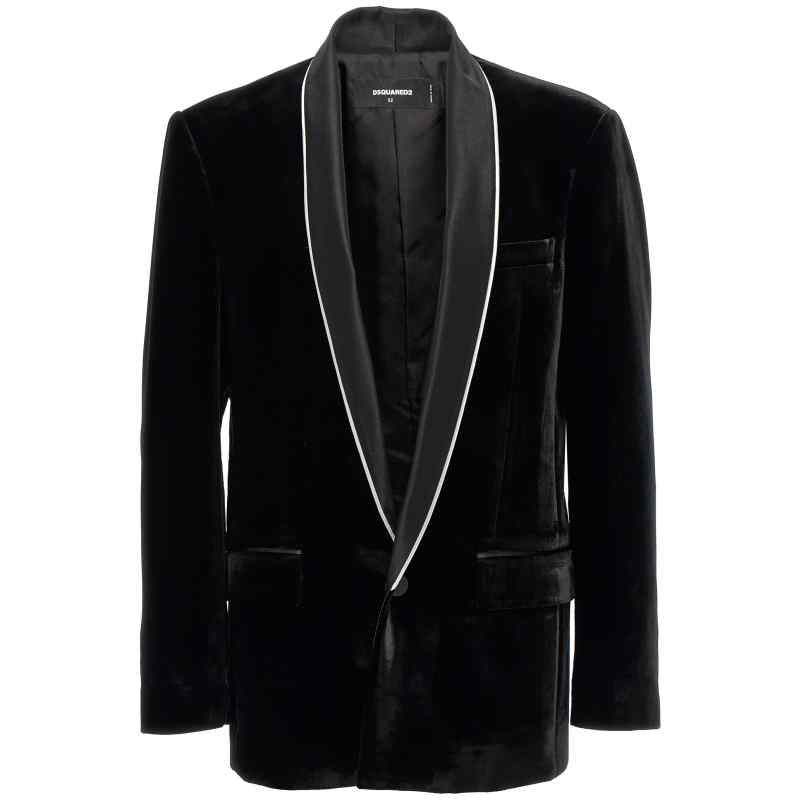 S71BN0952D35130900_01_M_2024-10-10T08-26-26.763Z-2 Dsquared2 Velvet Sexy Palm Beach Blazer