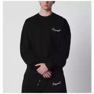 Dsquared2 Black relaxed-fit sweatshirt with logo