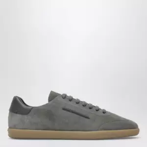 ZEGNA Grey suede sneakers