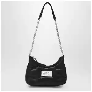 Maison Margiela Micro Glam Slam Hobo bag in black