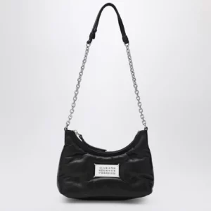 Maison Margiela Micro Glam Slam Hobo bag in black