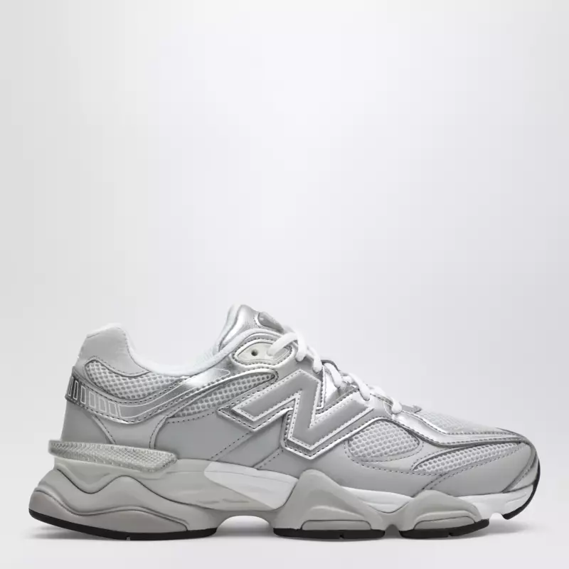 New Balance 9060 sneakers in Raincloud / Truffle Salt in mesh