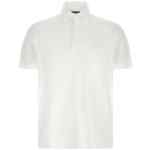 Zegna Piqué Cotton Polo Shirt