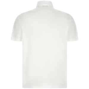 Zegna Piqué Cotton Polo Shirt