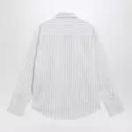 Ami Paris White striped Ami de Coeur shirt