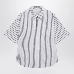 Ami Paris White striped Ami de Coeur shirt