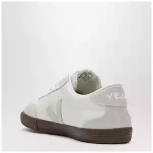 VEJA Volley sneakers in white leather and light beige suede