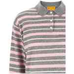 Guest In Residence Clloegiate Stripe Polo Sweater