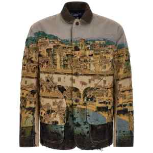 Junya Watanabe Jacquard Square Jacket