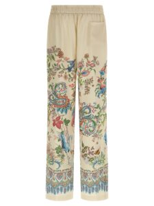 Etro Flora And Fauna Printed Trousers