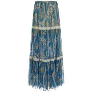 Etro Lace Insert Skirt