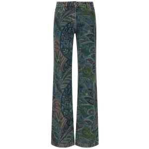 Etro Floral Print Jeans