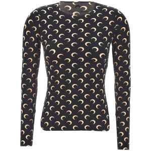 Marine Serre Moon Printed Jersey T-shirt