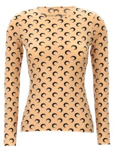 Marine Serre Moon Printed Jersey Top