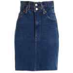 Re/Done Double Waisted Pencil Re Done X Levis Skirt
