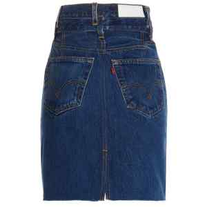Re/Done Double Waisted Pencil Re Done X Levis Skirt