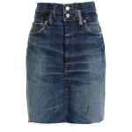 Re/Done Double Waisted Pencil Re Done X Levis Skirt