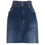 Re/Done Double Waisted Pencil Re Done X Levis Skirt