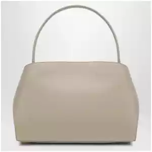 Ferragamo Ivory Hug Soft M handbag in leather