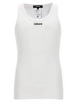 Versace Logo Embroidery Tank Top
