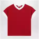 Versace Red cotton jersey T-shirt