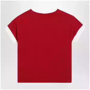 Versace Red cotton jersey T-shirt