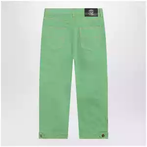Versace Pastel green Capri jeans