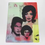 Versace Printed silk twill midi skirt