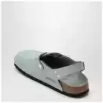 Birkenstock Sage coloured suede Tokyo slipper