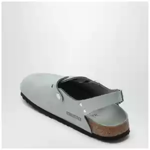 Birkenstock Sage coloured suede Tokyo slipper