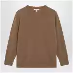The Row Noler crewneck cashmere sweater in camel