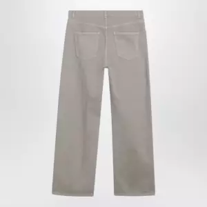 The Row Finbar cotton jeans in smoke grey