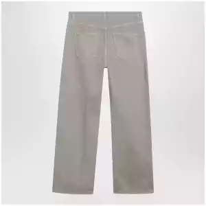The Row Finbar cotton jeans in smoke grey