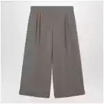 The Row Dust cropped wool trousers