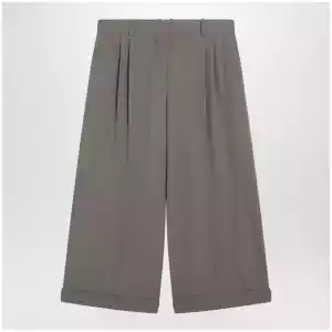 The Row Dust cropped wool trousers