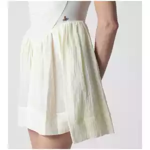 Vivienne Westwood Sunday mini dress in milk-colored cotton