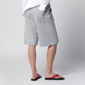 Dries Van Noten Grey cotton shorts