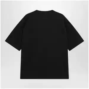 Fear of God Essentials Classic vintage black cotton T-shirt