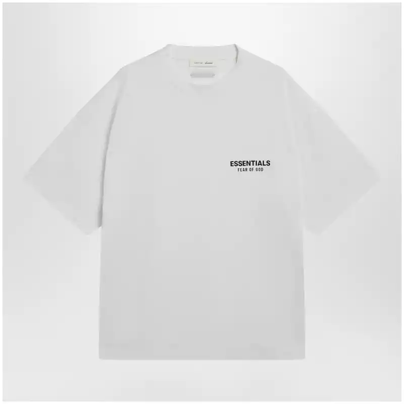 125AS264173F_S_FEARE-BW.x Fear of God Essentials Classic bright white cotton T-shirt