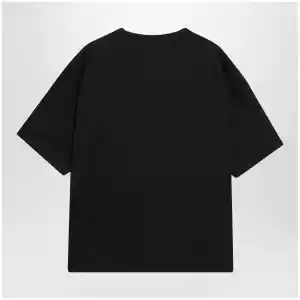Fear of God Essentials Classic vintage black cotton T-shirt