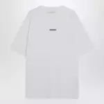 Fear of God Essentials White cotton T-shirt - S