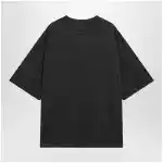 Fear of God Essentials Campus 90s T-shirt in heavy cotton, faded black