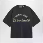 Fear of God Essentials Training 90s grey cotton jersey T-shirt