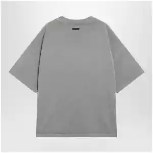 Fear of God Essentials Training 90s faded grey cotton jersey T-shirt