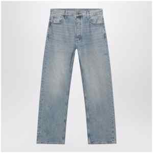 Fear of God Essentials Light blue vintage-effect denim jeans