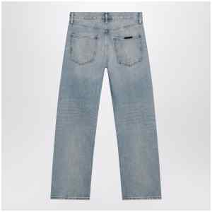 Fear of God Essentials Light blue vintage-effect denim jeans