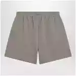 Fear of God Essentials Classic taupe fleece sports shorts