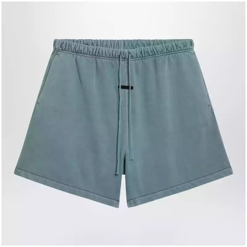 Fear of God Essentials Drawstring shorts in faded cotton Faded Coastal