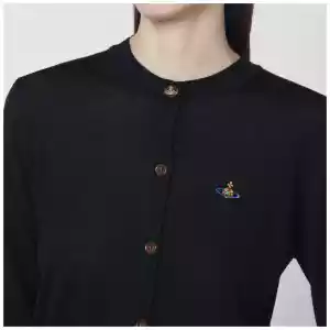 Vivienne Westwood Black wool and silk cardigan